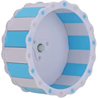 Los mejores  - GOTOTOP Rueda para Mascotas de 5.9 Pulgadas- Placa de plástico de Madera hámster Rueda muda Colorida Accesorios para…